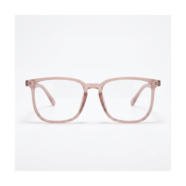 Gafas Acetato Rosa Cuadrada — montura de moda premium | Aeon Lifestyle