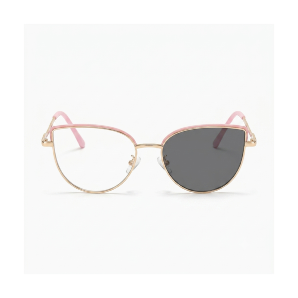 Gafas Cat-Eye Rosa Dorada — montura de moda premium | Aeon Lifestyle