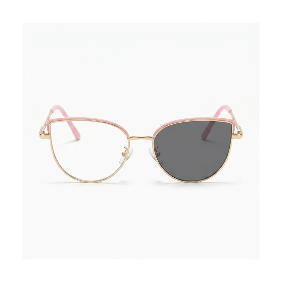 Gafas Cat-Eye Rosa Dorada — montura de moda premium | Aeon Lifestyle