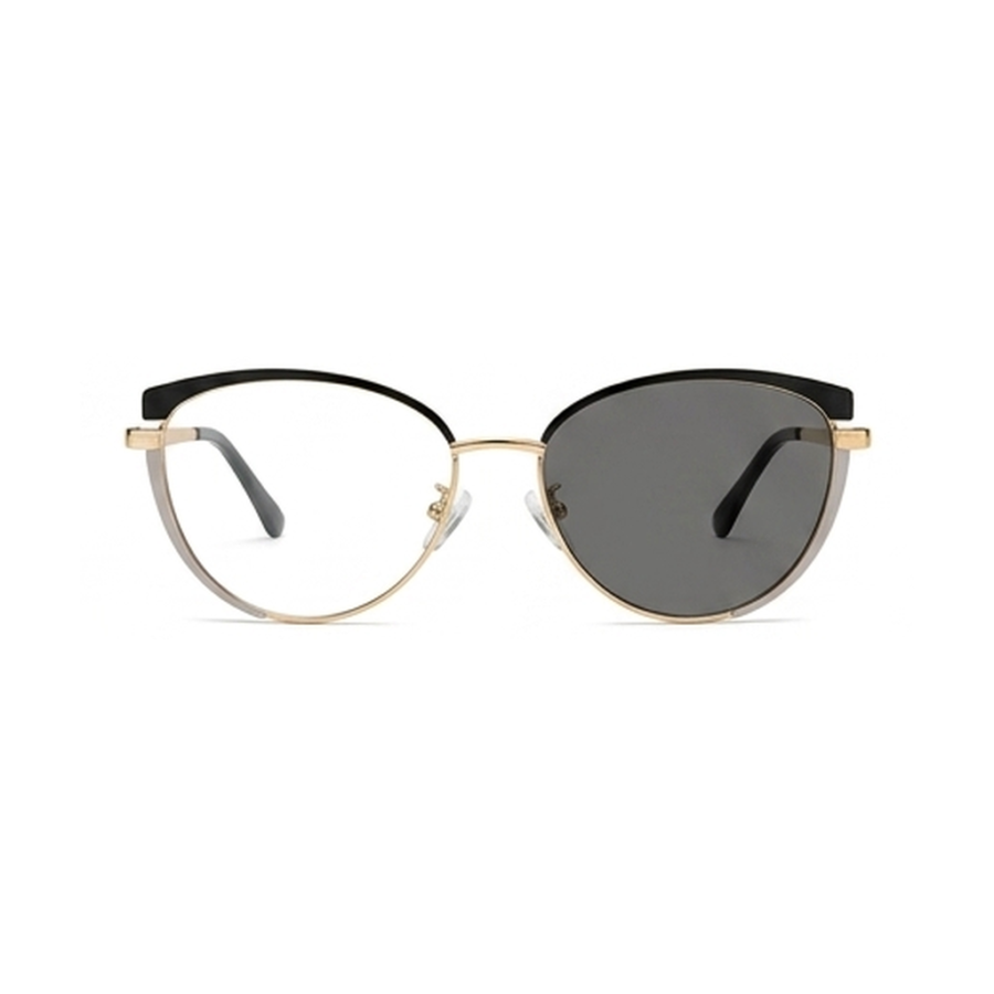 Gafas Cat-Eye Negra Dorada — montura de moda premium | Aeon Lifestyle