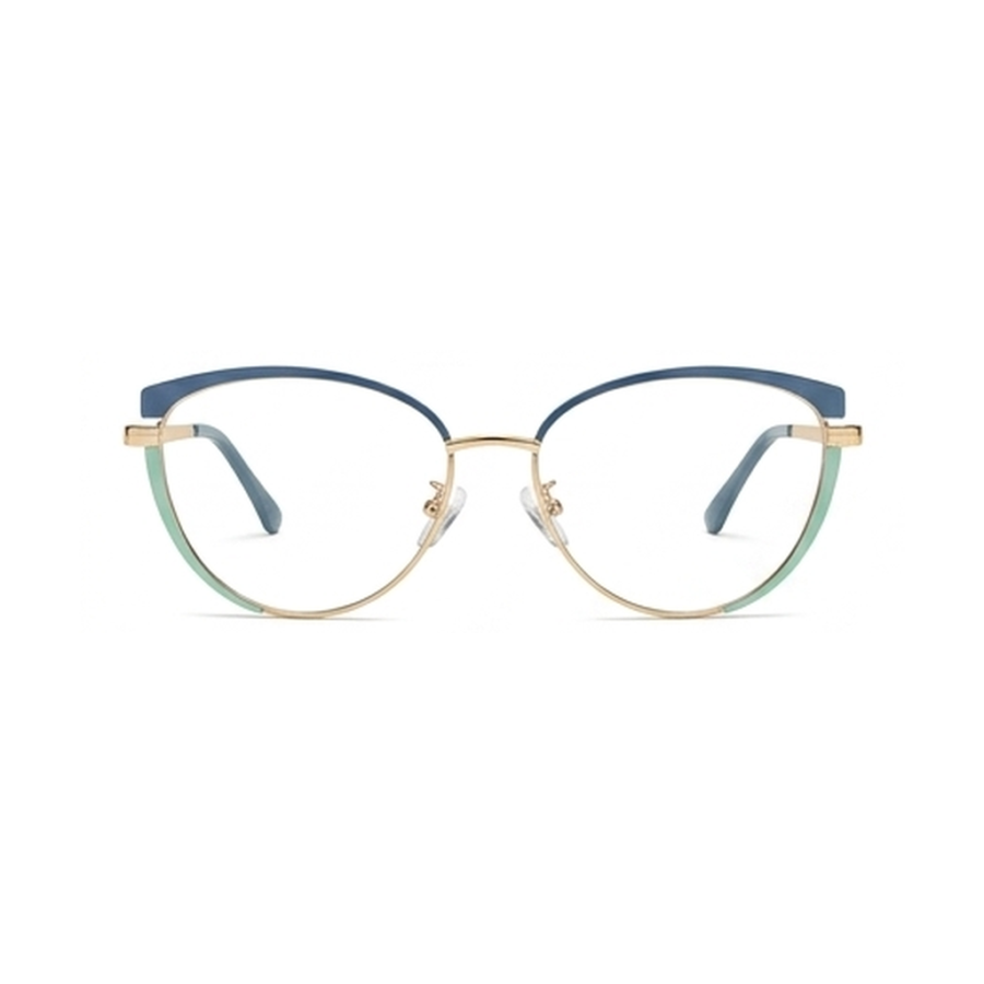 Gafas Cat-Eye Azul Verde — montura de moda premium | Aeon Lifestyle