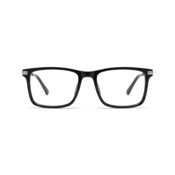 Gafas Rectangular Negra — montura de moda premium | Aeon Lifestyle