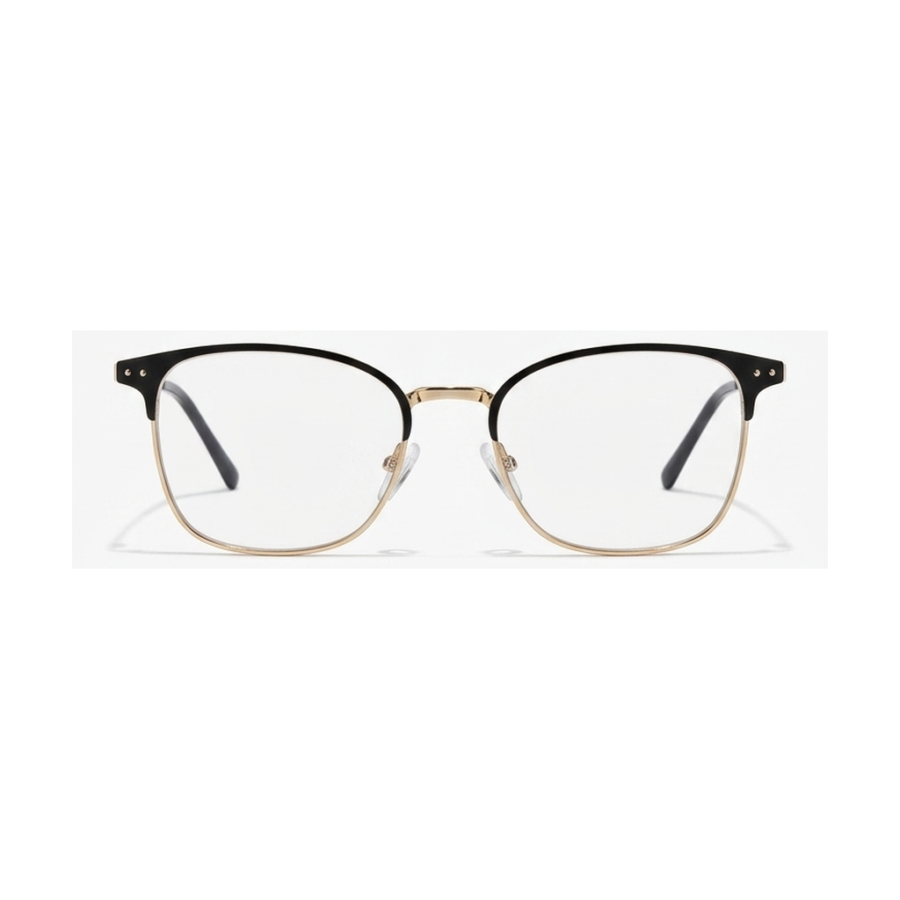 Gafas Browline Negra Dorada — montura de moda premium | Aeon Lifestyle