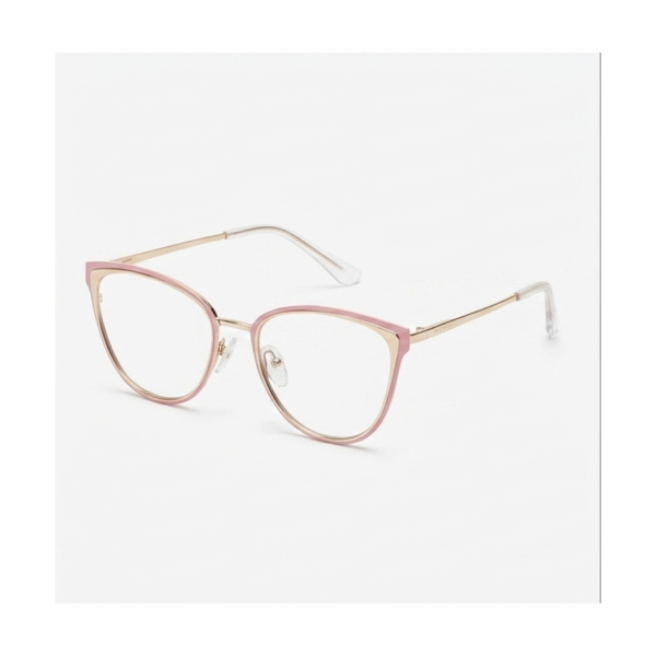 Gafas Cat-Eye Rosa Dorada — montura de moda premium | Aeon Lifestyle