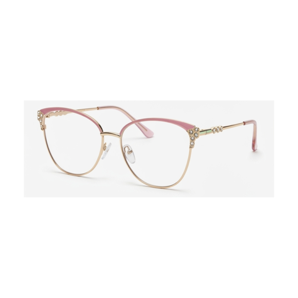 Gafas Cat-Eye Rosa Cristales — montura de moda premium | Aeon Lifestyle