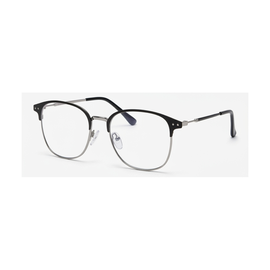 Gafas Cat-Eye Negra Plateada — montura de moda premium | Aeon Lifestyle